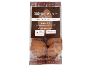 红糖核桃米粉饼干